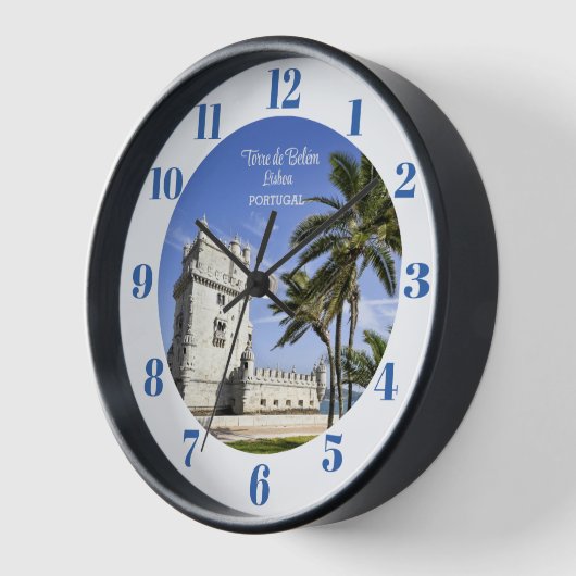 Horloge Tour de Belém, Lisbonne, Portugal (Angle)