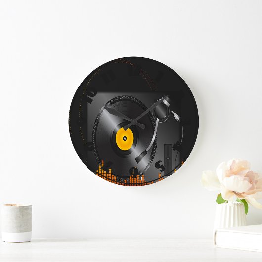 Horloge Tourne-disque