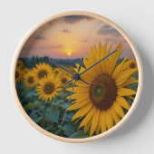 Horloge tournesol (Recto)