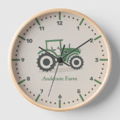 Horloge Tracteur agricole (Recto)