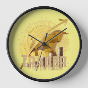 Horloge Trader d'or