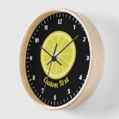 Horloge Tranche de citron (Angle)
