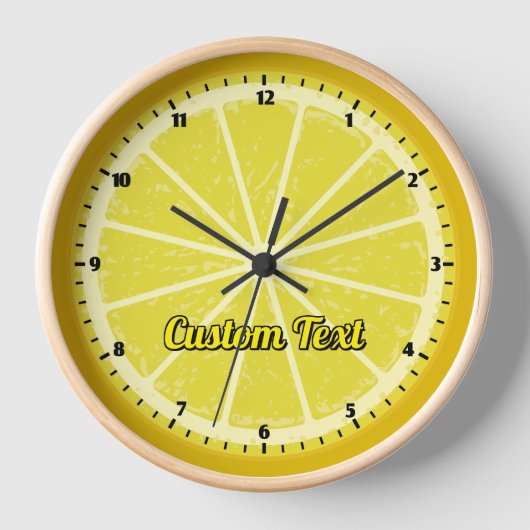 Horloge Tranche de citron (Recto)