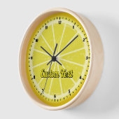 Horloge Tranche de citron (Angle)