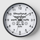 Horloge Travail de Structural Engineers (Recto)