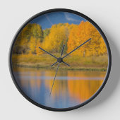 Horloge Trembles colorés d'automne (Recto)