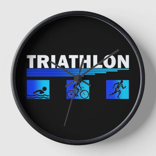 Horloge Triathlon Triumph : Naviguer dans la nage, le vélo (Recto)