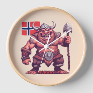 Horloge Troll norvégien
