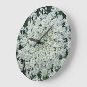 Horloge tropicale à la paroi des fleurs (Angle)