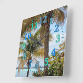 Horloge tropicale de l'île (Angle)