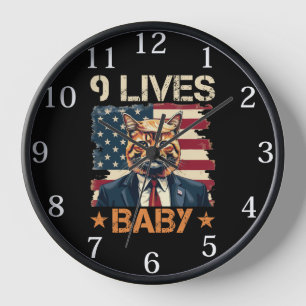 Horloge Trump 9 Vies Bébé
