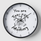 Horloge tu es une maman formidable (Recto)