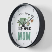 Horloge tu es une maman formidable (Angle)