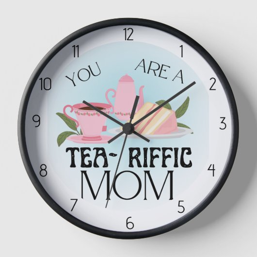 Horloge tu es une maman formidable (Recto)