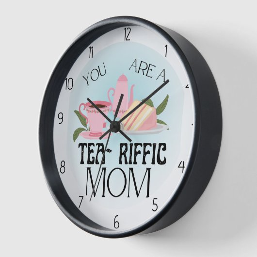 Horloge tu es une maman formidable (Angle)