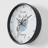 Horloge tu es une maman formidable (Angle)