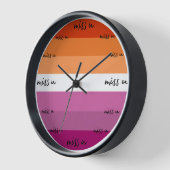 Horloge Tu me manques (Angle)