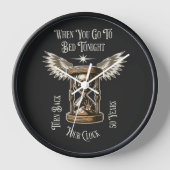 Horloge Turn Back Your Clock 50 Years (Recto)