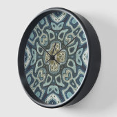 Horloge Turquoise Turquoise Seafoam Green Hip Bohemian Bal (Angle)