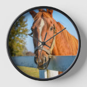 Horloge Twilight Rose | Cheval de course Pur-sang (Recto)
