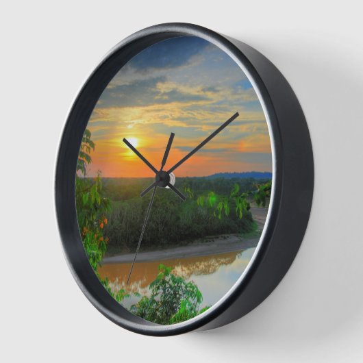 Horloge Un avec la nature (Angle)
