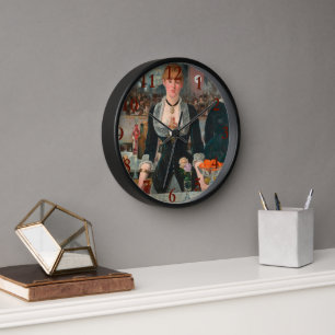 Horloge Un bar aux Folies-Bergère Edouard Manet