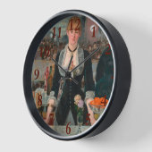 Horloge Un bar aux Folies-Bergère Edouard Manet (Angle)