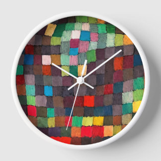 Horloge Un chef-d'oeuvre de Paul Klee : L'élégance dans le