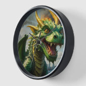 Horloge Un dragon gallois vert terrorisait Londres (Angle)