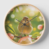 Horloge Un Petit Trésor Au Milieu Des Fleurs, (Recto)