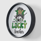 Horloge Un professeur chanceux - Saint-Patrick (Angle)