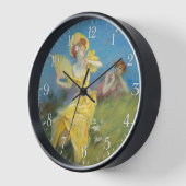 Horloge Une fille dansante (Angle)
