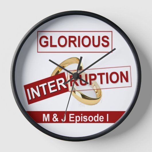 Horloge Une interruption glorieuse : un début doré (Recto)