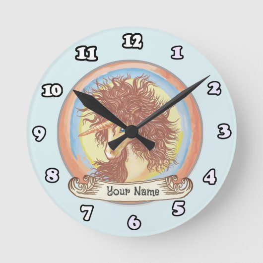 Horloge Unicorn Imaginaire (Recto)