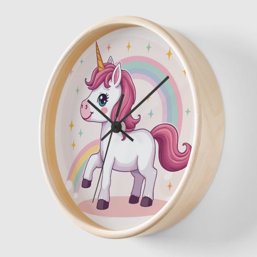 Horloge Unicorne (Angle)