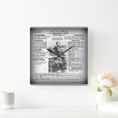 Horloge unique mignonne et de Clyde /wall (Maison)