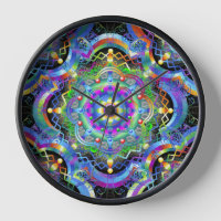 Univers Mandala Couleurs Psychédéliques