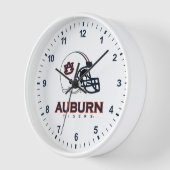 Horloge Université d'Auburn | Auburn Football (Angle)