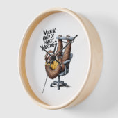 Horloge Utilisation d'un emplacement de travail dur ou dif (Angle)