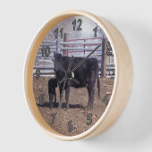 Horloge Vache et veau de Mama (Angle)