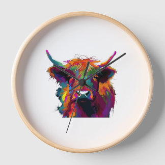 Horloge Vache friésienne Holstein - Vache mignonne - Cadea