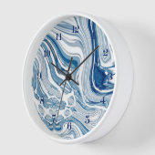 Horloge vagues nautiques de la plage de la côte tourbillon (Angle)