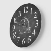 Horloge Vélo Antique (Angle)
