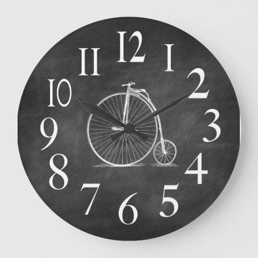 Horloge Vélo Antique (Recto)