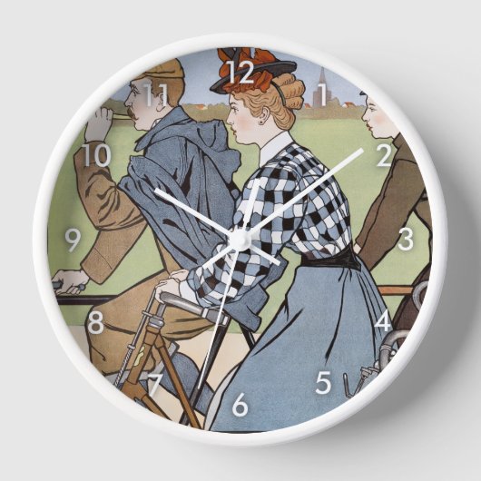 Horloge Vélo, Vélos, Van Caspel (Recto)