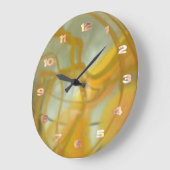 Horloge - Verre marbisé (Angle)