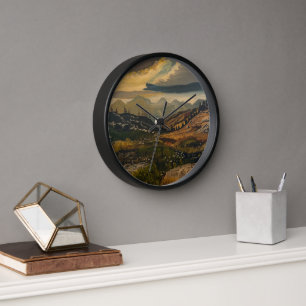 Horloge Vers les montagnes, Original de Gary Poling