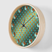Horloge Verseau & Cheval de Bois (Angle)
