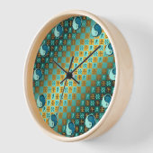 Horloge Verseau & Cheval d'eau (Angle)