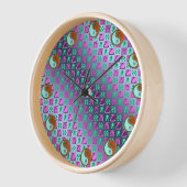 Horloge Verseau & Coq de Bois (Angle)